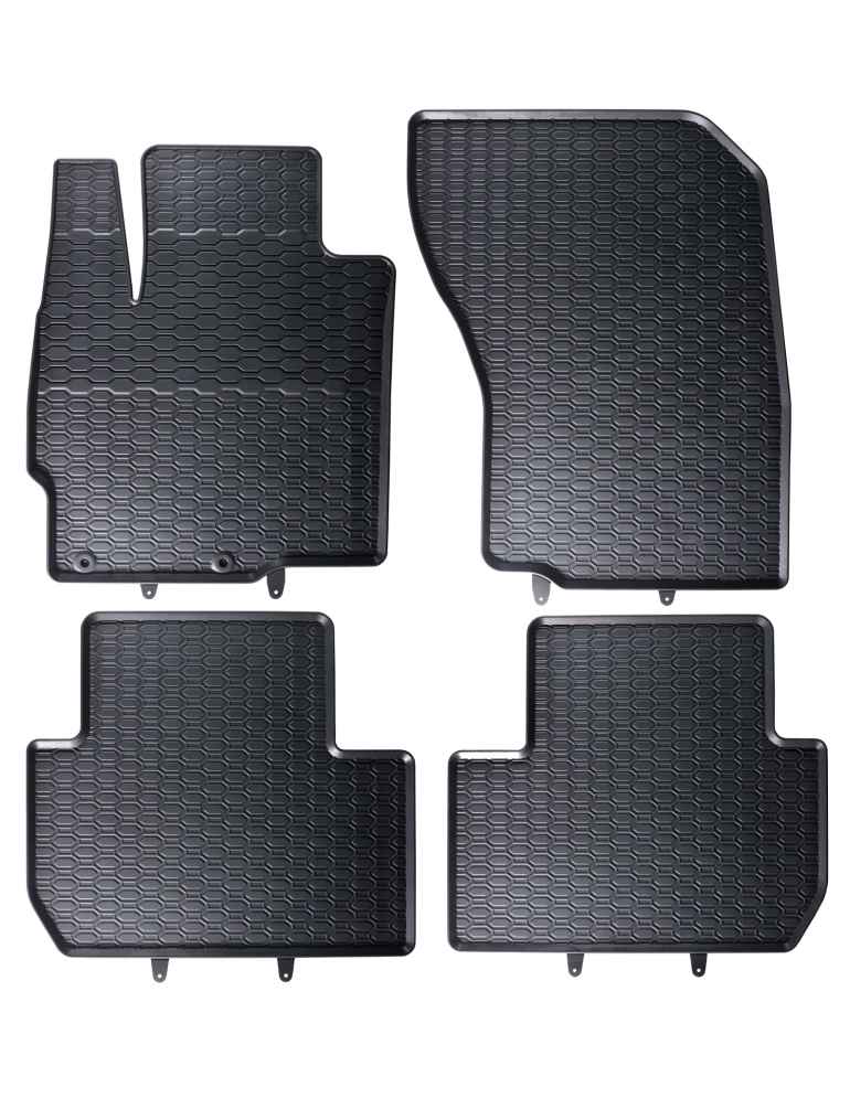 OMAC Vassoio Portabagagli In TPE Per Mitsubishi Outlander III 2012-2015 - Gomma Nera, Protezione Carico, Antiscivolo, 1 Pezzo
