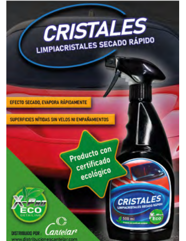 Limpia cristales secado rapido formato economico