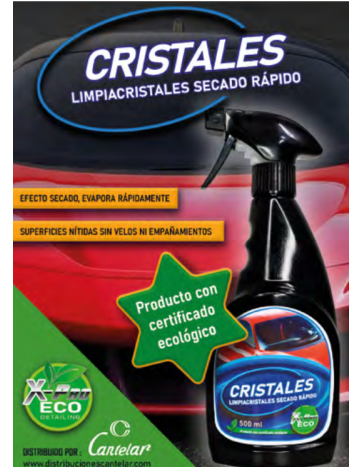 Limpia cristales secado rapido formato economico