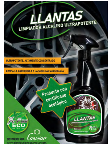 Limpiallantas ultra potente para coches formato pequeño economico