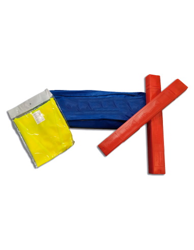 Kit emergencia Nylon (2 triangulos +...