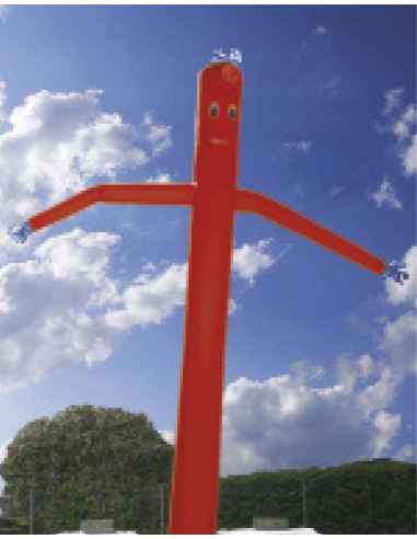 muñeco hinchable