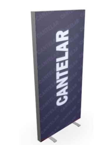 Totem retro iluminado