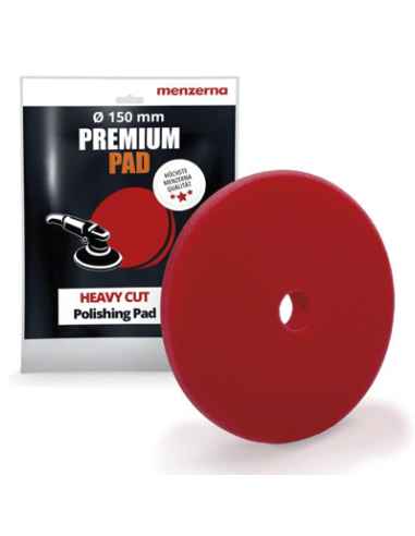 Menzerna Heavy Cut Pad Ø 150 ROJA