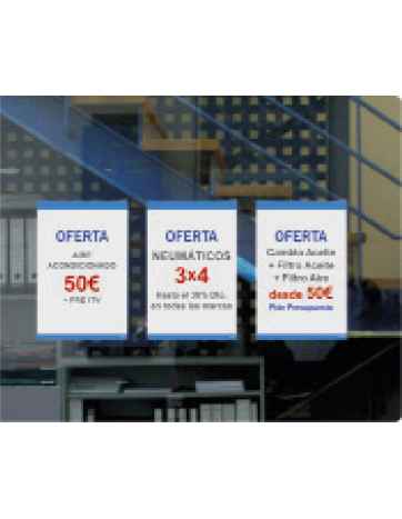 Poster Personalizado a Todo Color Horizontal (A5, A4, A3, 50x70cm, 70x100cm)