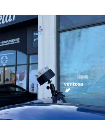 Ventosa magnética para baliza V16 – Fijación segura en todo tipo de superficies
