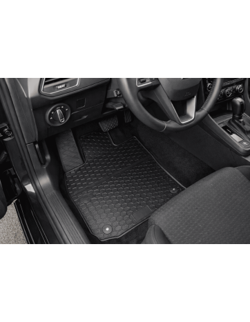 Alfombrillas de Goma a Medida para Volkswagen Golf VIII Manual (2019-) – Juego 4 Piezas | Cantelar