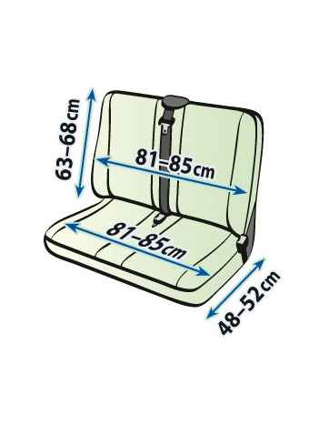 Funda asiento banco furgoneta - Ares DV2M