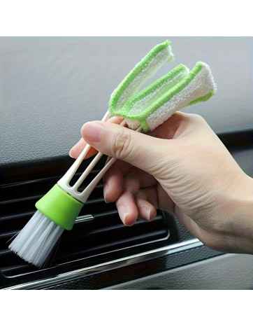 Cepillo para limpiar salidas de aire acondicionado del coche