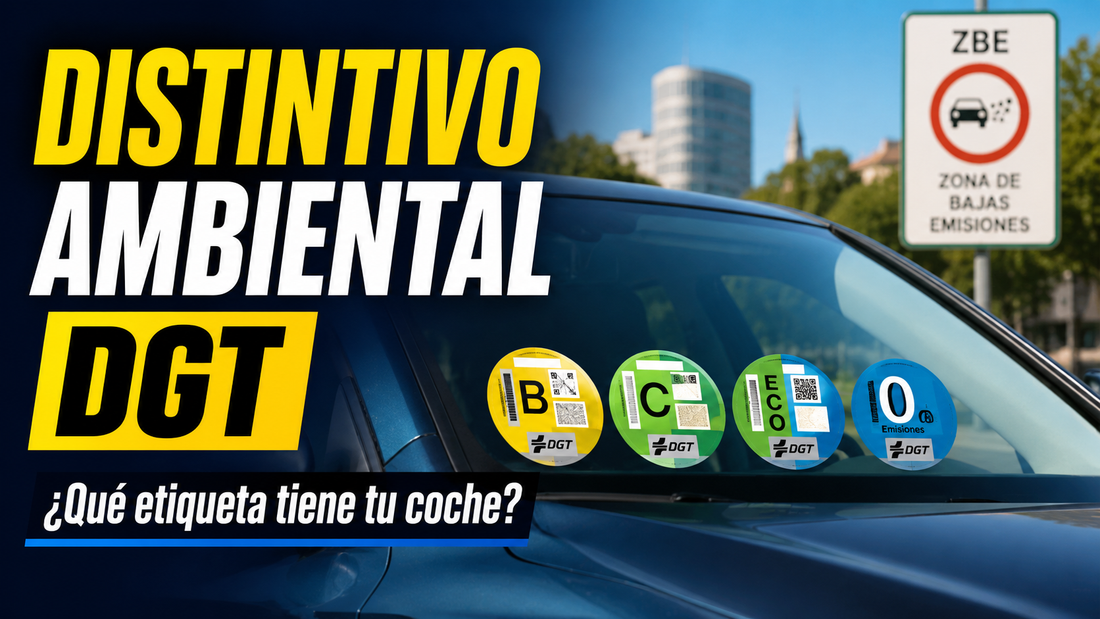 Distintivo ambiental DGT: qué etiqueta necesita tu coche y cómo pedirla