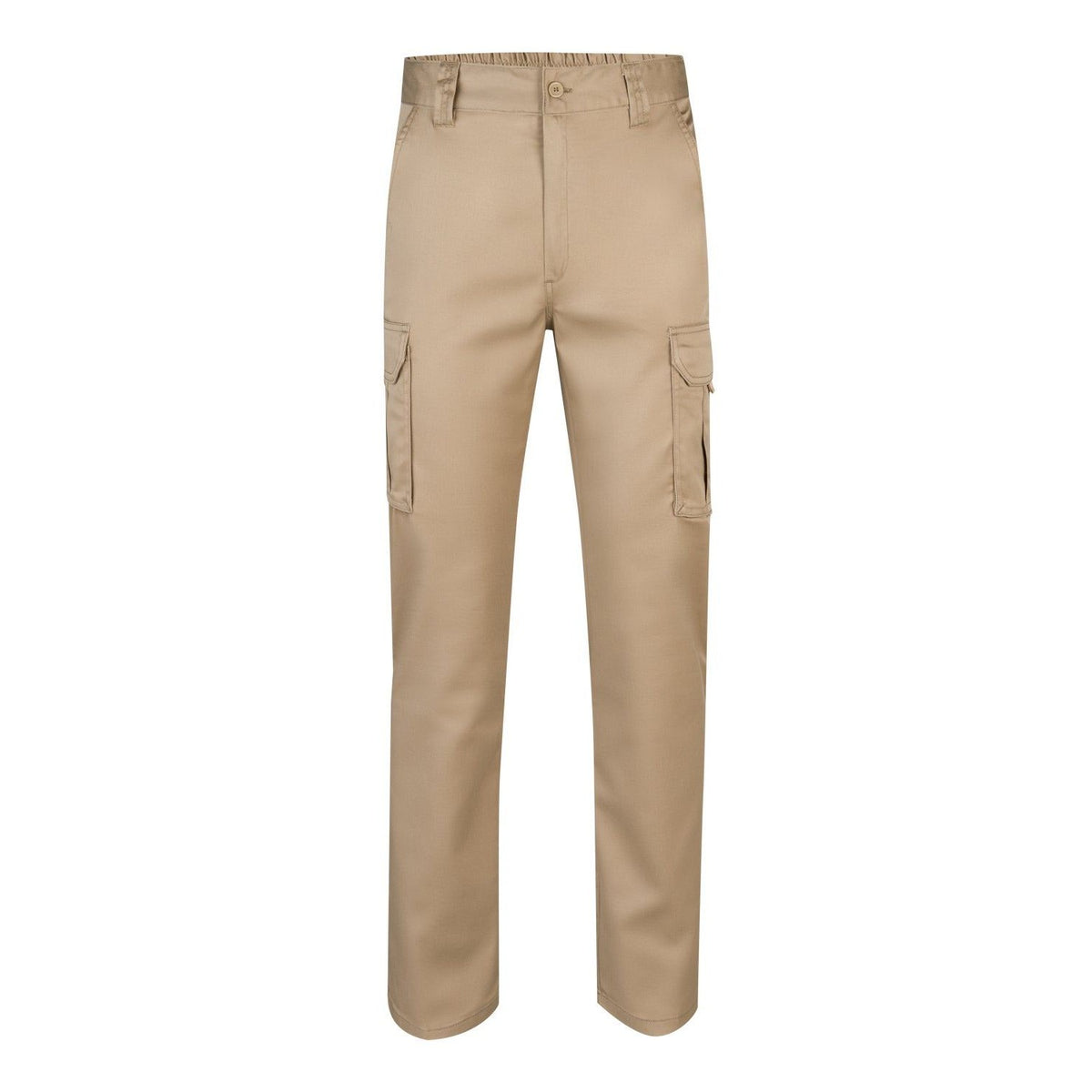 Pantalón de trabajo stretch multibolsillos hombre Velilla 103002S - Beige arena