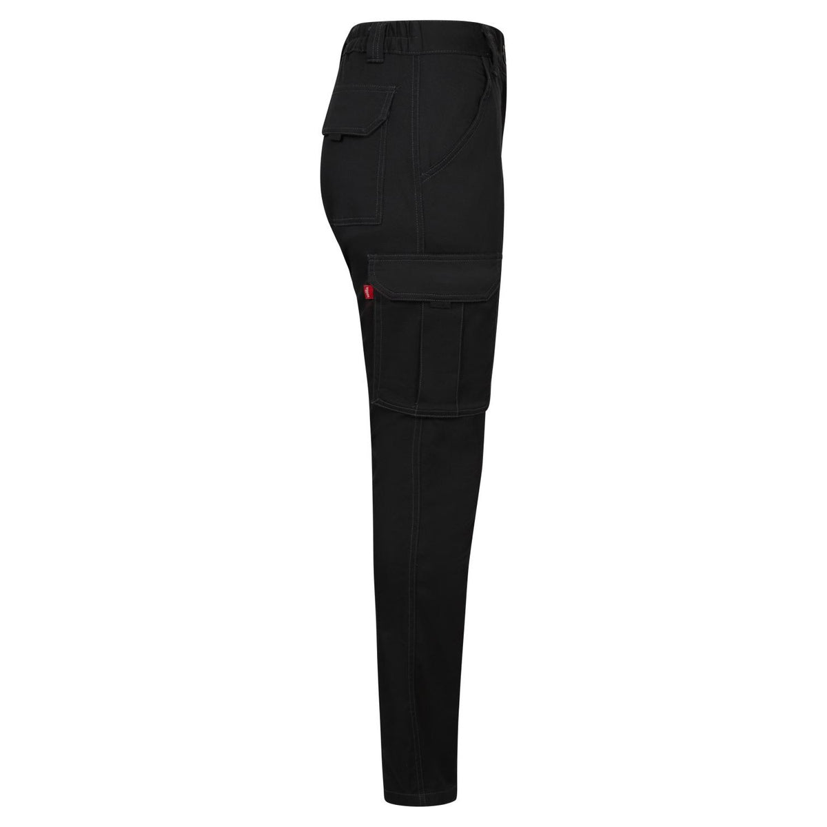Pantalón de trabajo stretch multibolsillos mujer Velilla 103002SW - Negro (4)