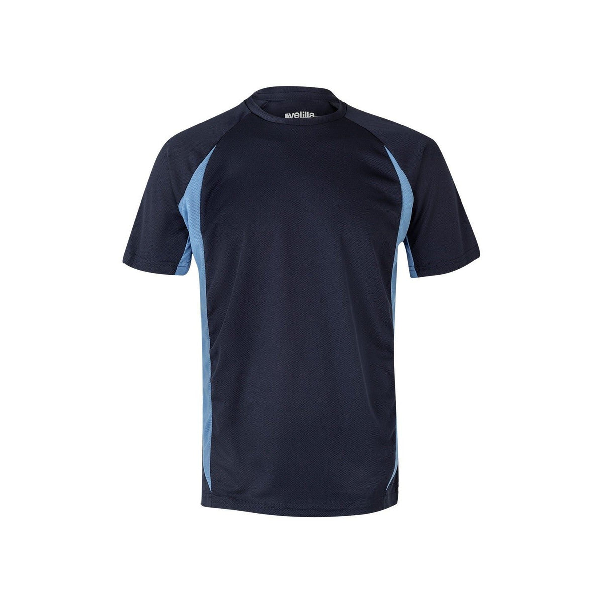 Camiseta técnica de trabajo bicolor Velilla 105501 - Azul navy / celeste