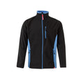 Chaqueta polar de trabajo bicolor Velilla 201504 - Negro / celeste