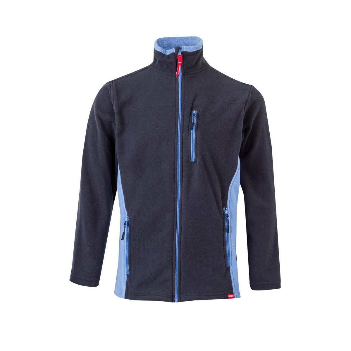 Chaqueta polar de trabajo bicolor Velilla 201504 - Azul navy / celeste