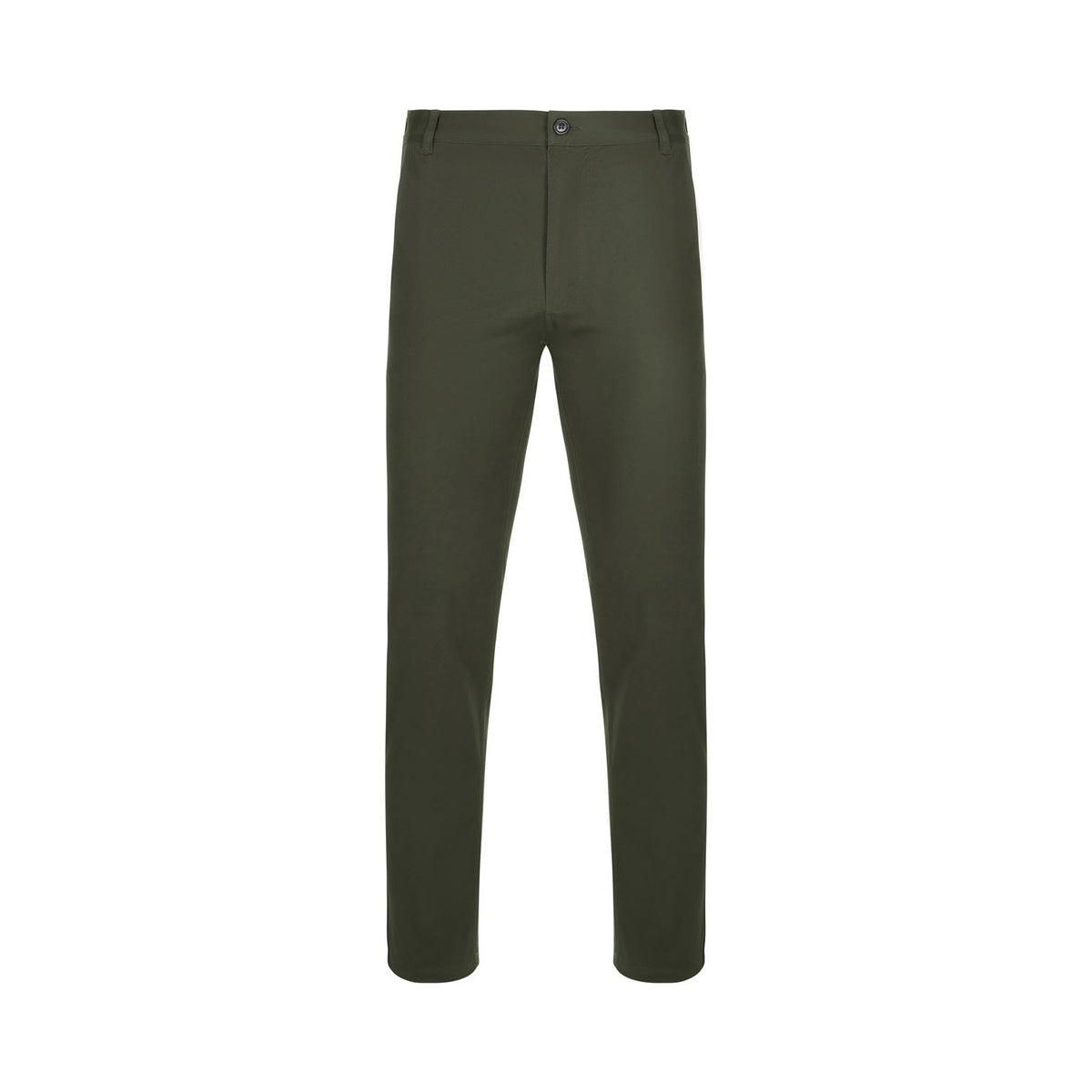Pantalón de trabajo chino stretch unisex Velilla 403010S - Verde oliva