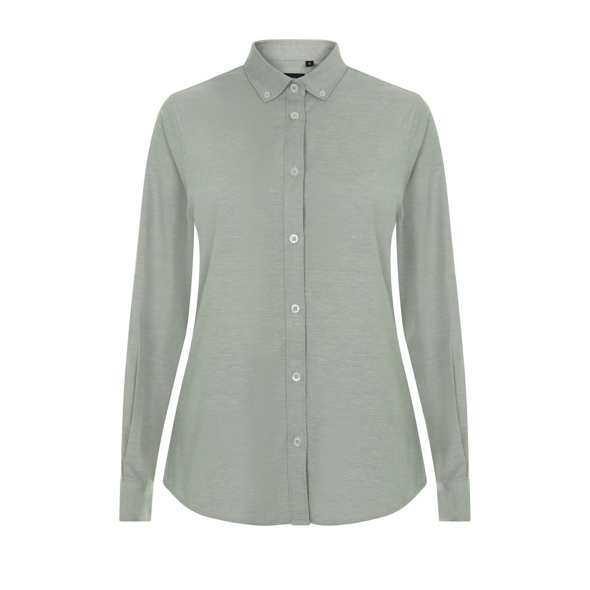 Camisa de trabajo oxford stretch mujer Velilla 405005S - Verde oliva