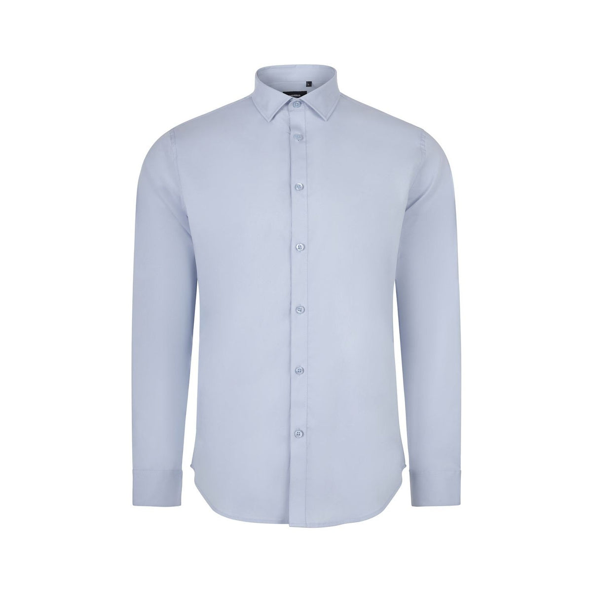 Camisa de trabajo manga larga stretch hombre Velilla 405017S - Celeste
