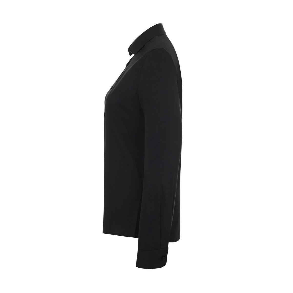 Camisa de trabajo manga larga stretch mujer Velilla 405019S - Negro (3)