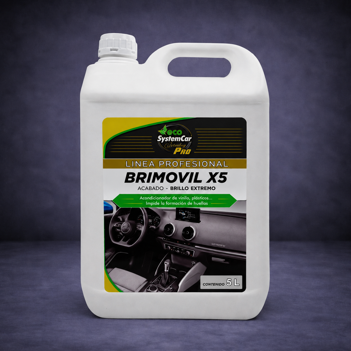 Brimovil X5 acondicionador de salpicaderos brillo extremo Ecosystem