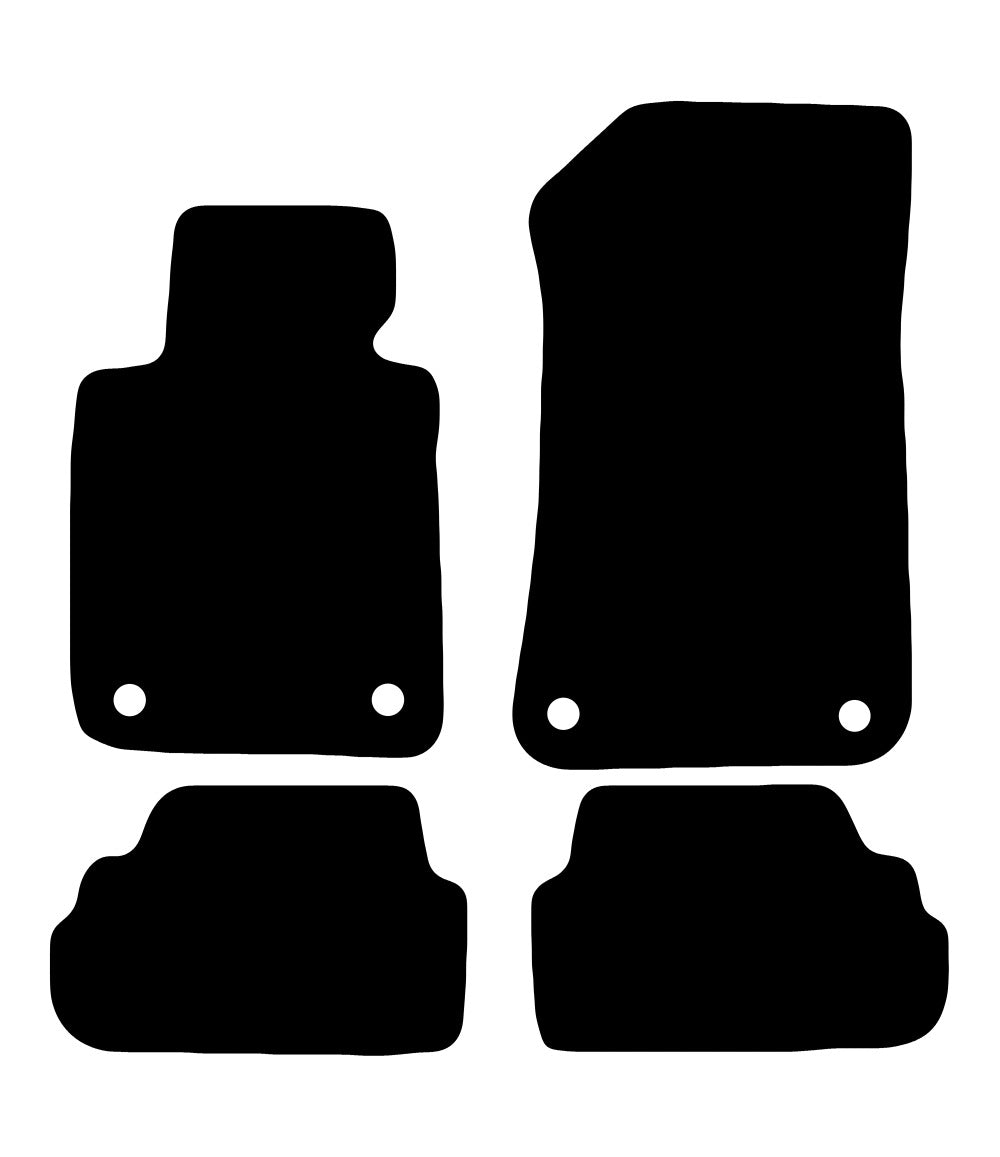 Plantilla de las alfombrillas de goma EVA BMW 1 E82 Coupe (2007-2012)