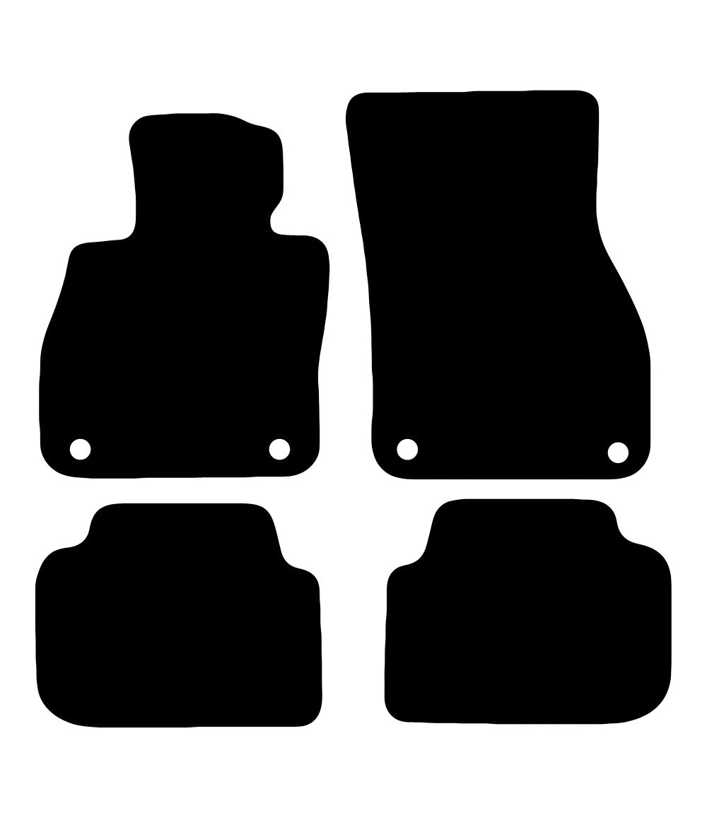 Plantilla de las alfombrillas de goma EVA Mini Clubman F54 (2015-2024)