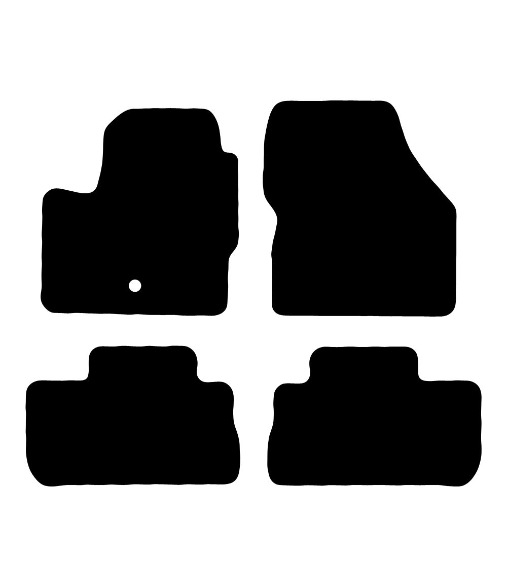 Plantilla de las alfombrillas de goma EVA Land Rover Freelander (2007-2014)