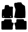Plantilla de las alfombrillas de goma EVA Toyota Hilux Double Cabin (2018-actualidad)