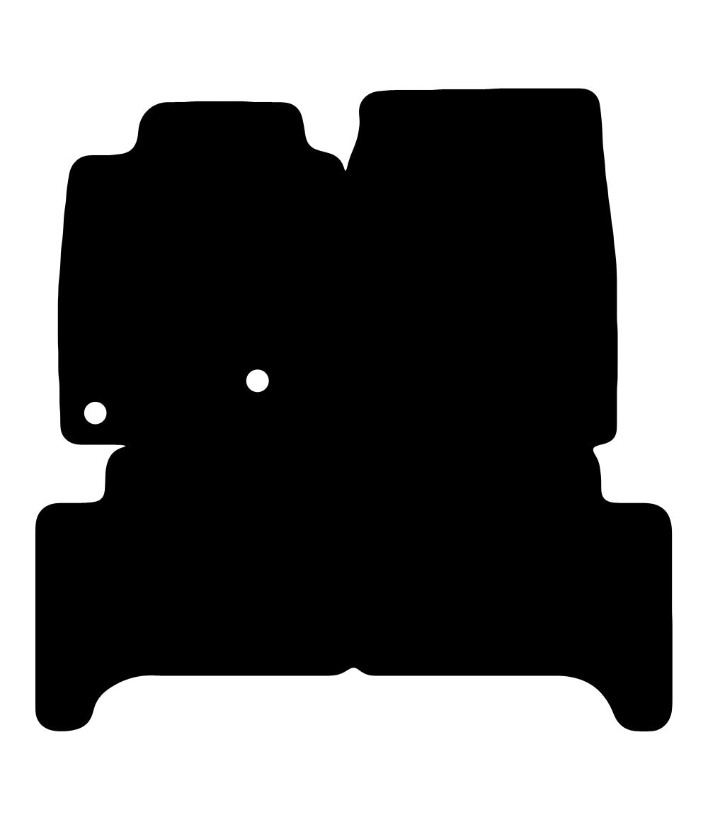 Plantilla de las alfombrillas de goma EVA Toyota Landcruiser J100 (1998-2008)