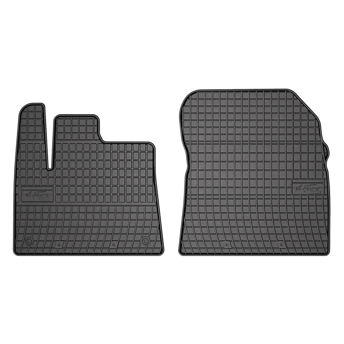 Alfombrillas de goma Fiat Doblo III Combivan delanteras (2023-actualidad)