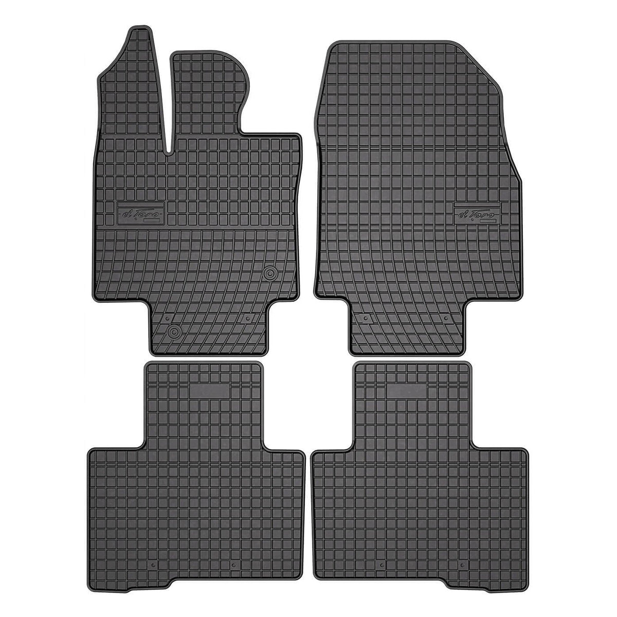 Alfombrillas de goma Toyota Highlander IV (2019-actualidad)