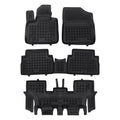 Alfombrillas de goma Hyundai Santa Fe IV Facelift Híbrido 7 plazas 4x4 (2020-2024)