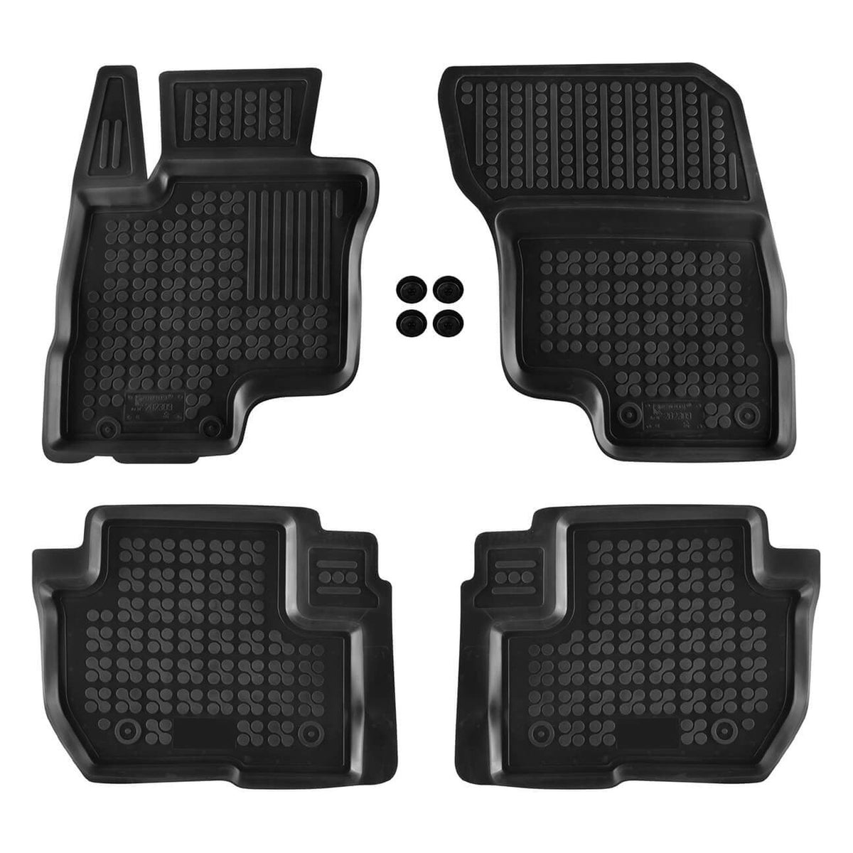 Alfombrillas de goma Mitsubishi Eclipse Cross PHEV (Híbrido enchufable) (2021-actualidad)