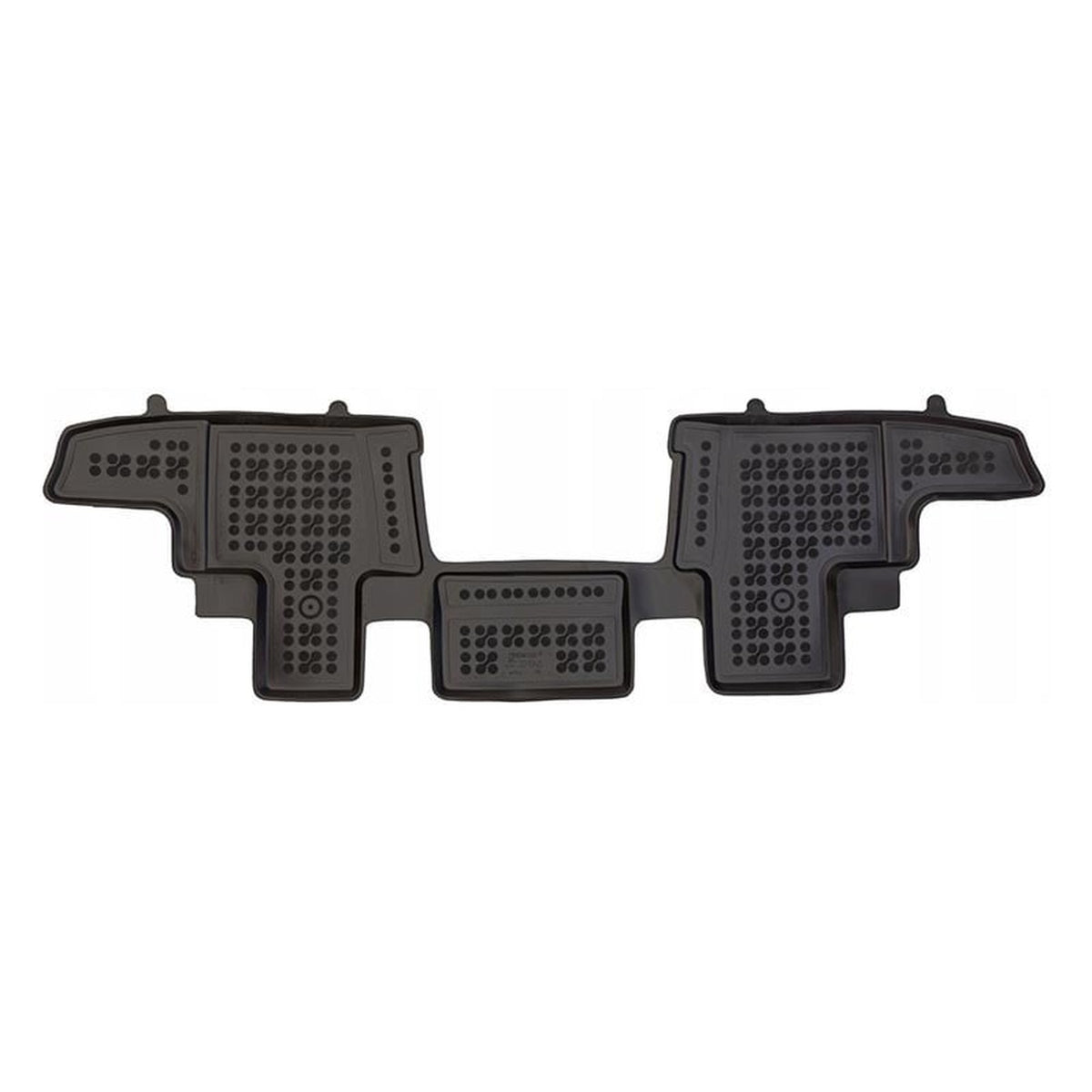 Alfombrillas de goma Renault Trafic III 2ª fila (banqueta 3 plazas, doble puerta corredera) (2021-actualidad)