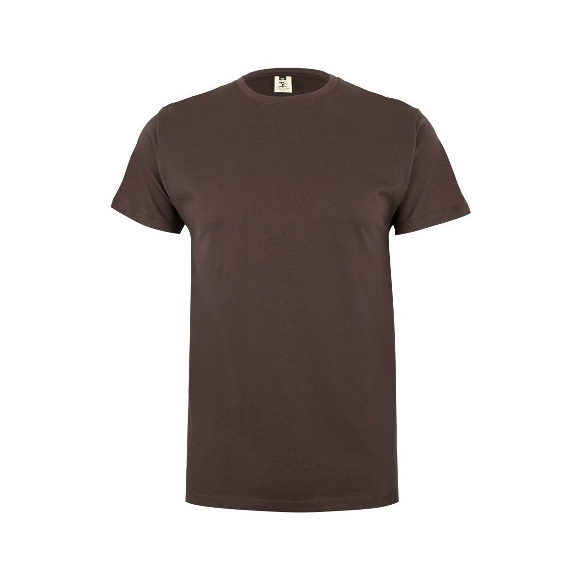 Camiseta de trabajo manga corta algodón Mukua Melbourne MK022 - Marrón