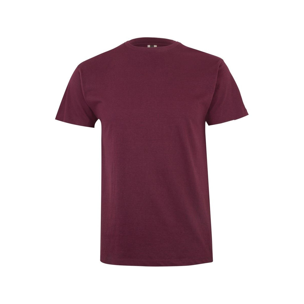 Camiseta de trabajo manga corta algodón Mukua Melbourne MK022 - Burdeos