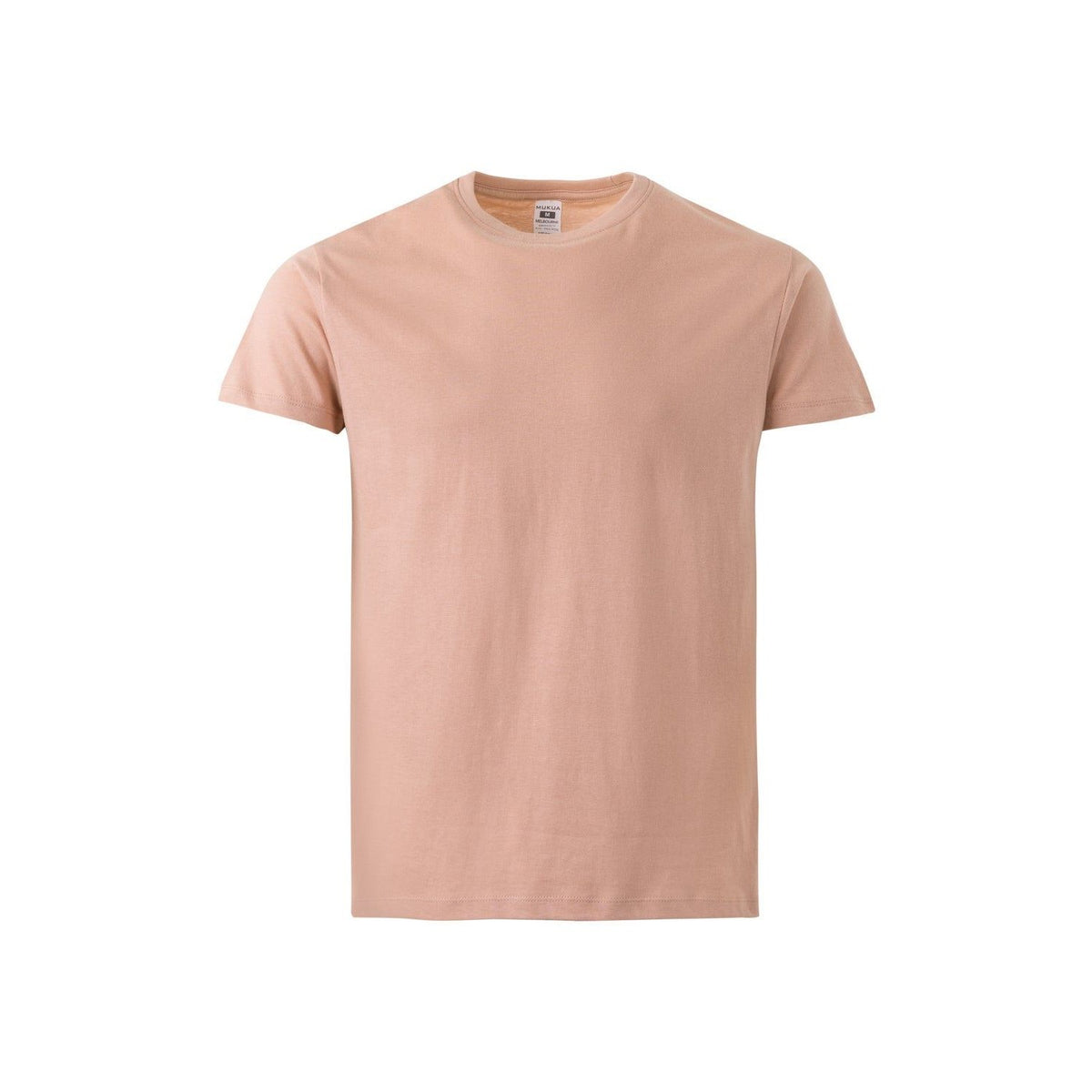 Camiseta de trabajo manga corta algodón Mukua Melbourne MK022 - Rosa pálido