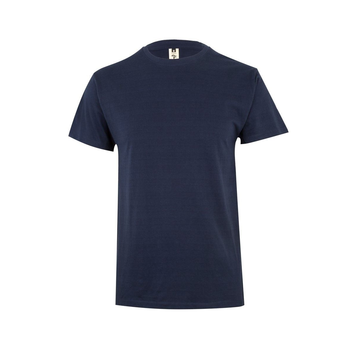 Camiseta de trabajo manga corta algodón Mukua Melbourne MK022 - Azul marino
