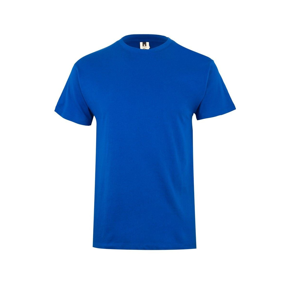Camiseta de trabajo manga corta algodón Mukua Melbourne MK022 - Azul royal