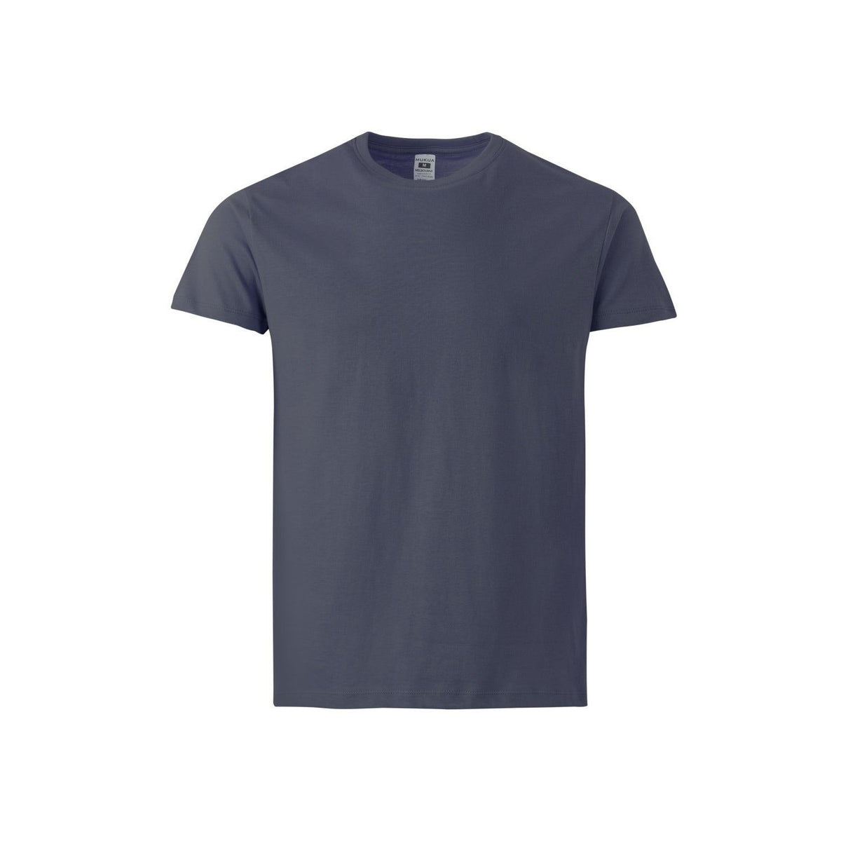 Camiseta de trabajo manga corta algodón Mukua Melbourne MK022 - Azul denim