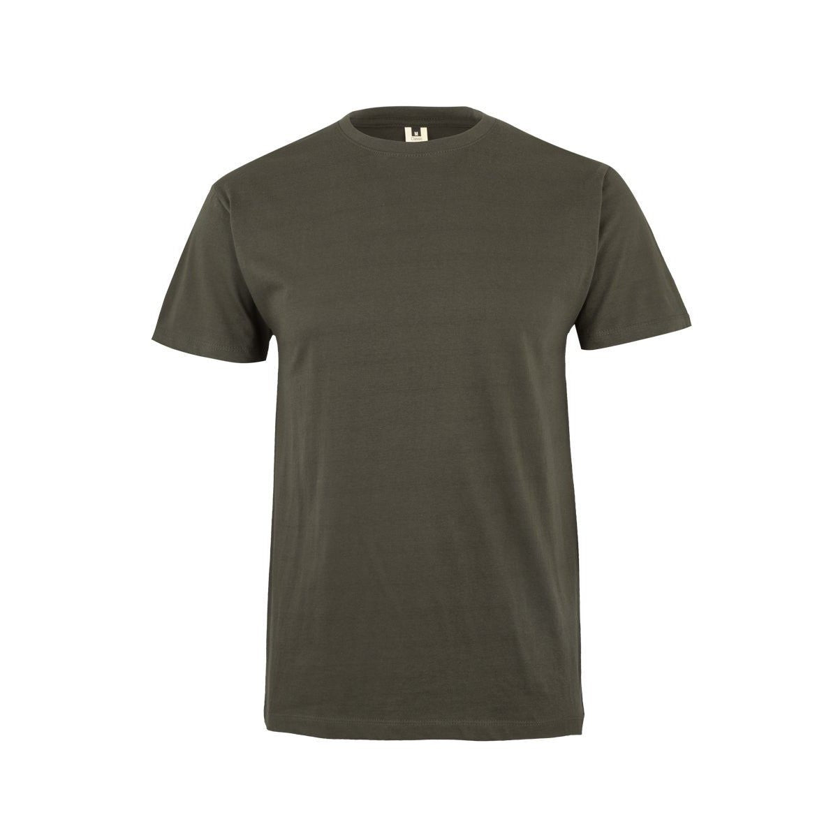 Camiseta de trabajo manga corta algodón Mukua Melbourne MK022 - Verde caqui