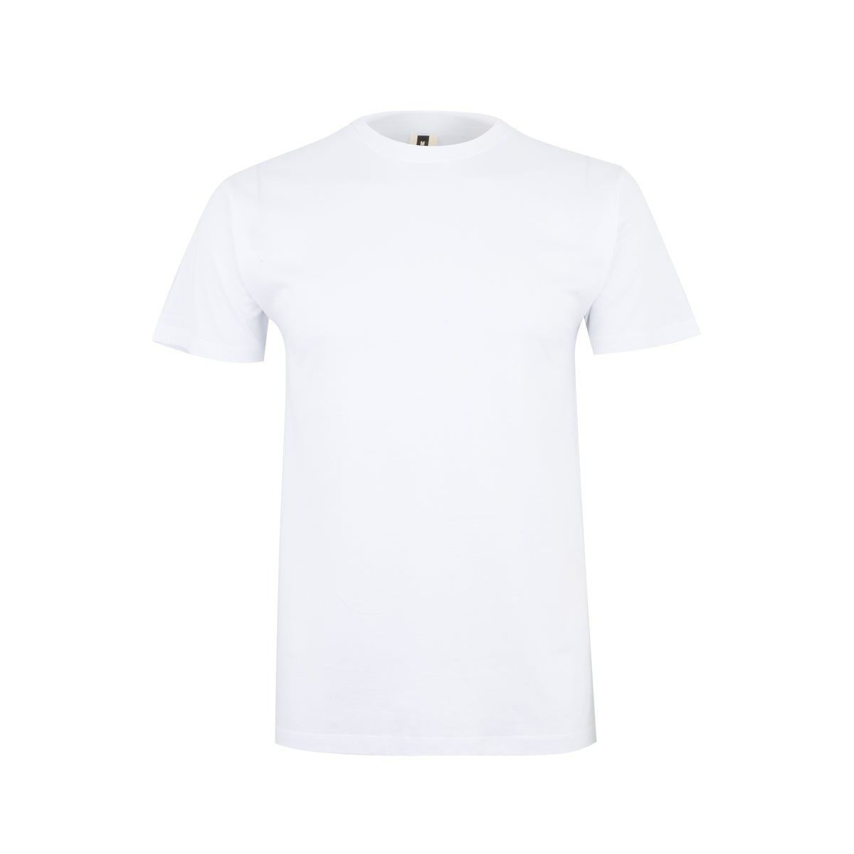 Camiseta de trabajo manga corta algodón Mukua Melbourne MK022 - Blanco