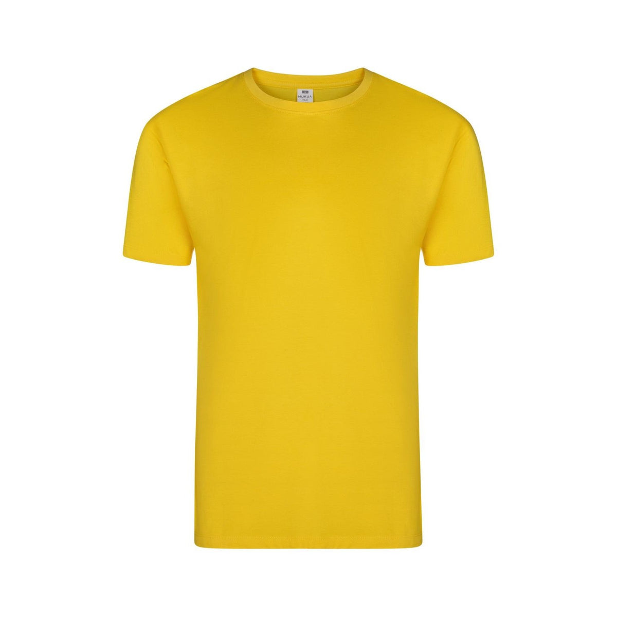 Camiseta de trabajo manga corta algodón Mukua Palm MK023 - Amarillo