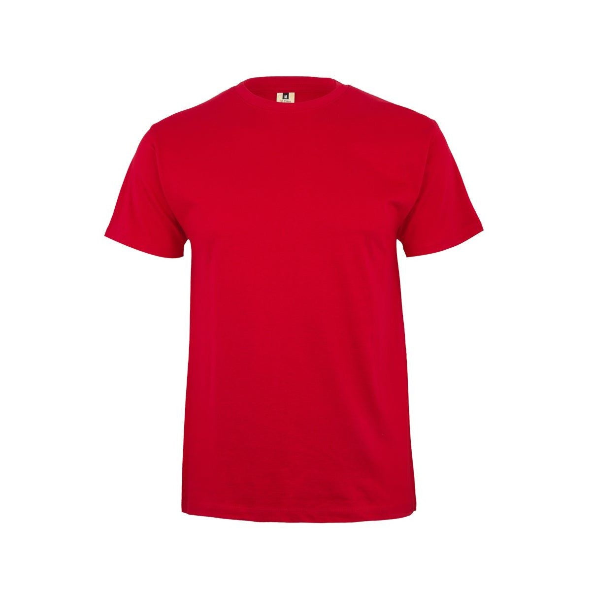 Camiseta de trabajo manga corta algodón Mukua Palm MK023 - Rojo