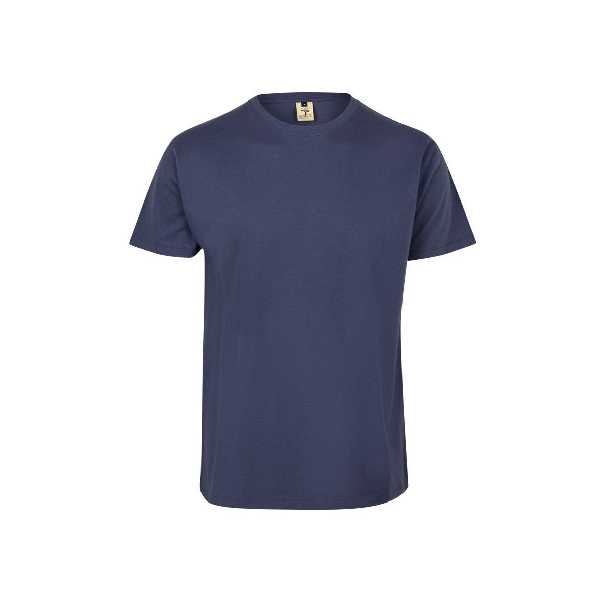 Camiseta de trabajo manga corta algodón Mukua Palm MK023 - Azul denim