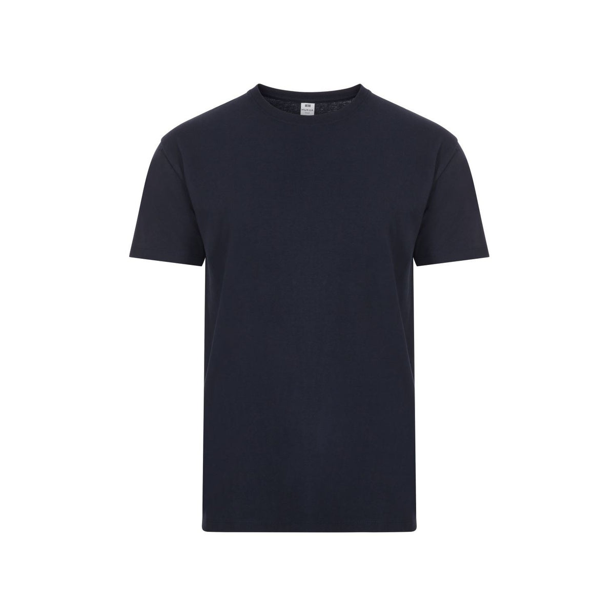 Camiseta de trabajo manga corta algodón Mukua Palm MK023 - Azul marino oscuro