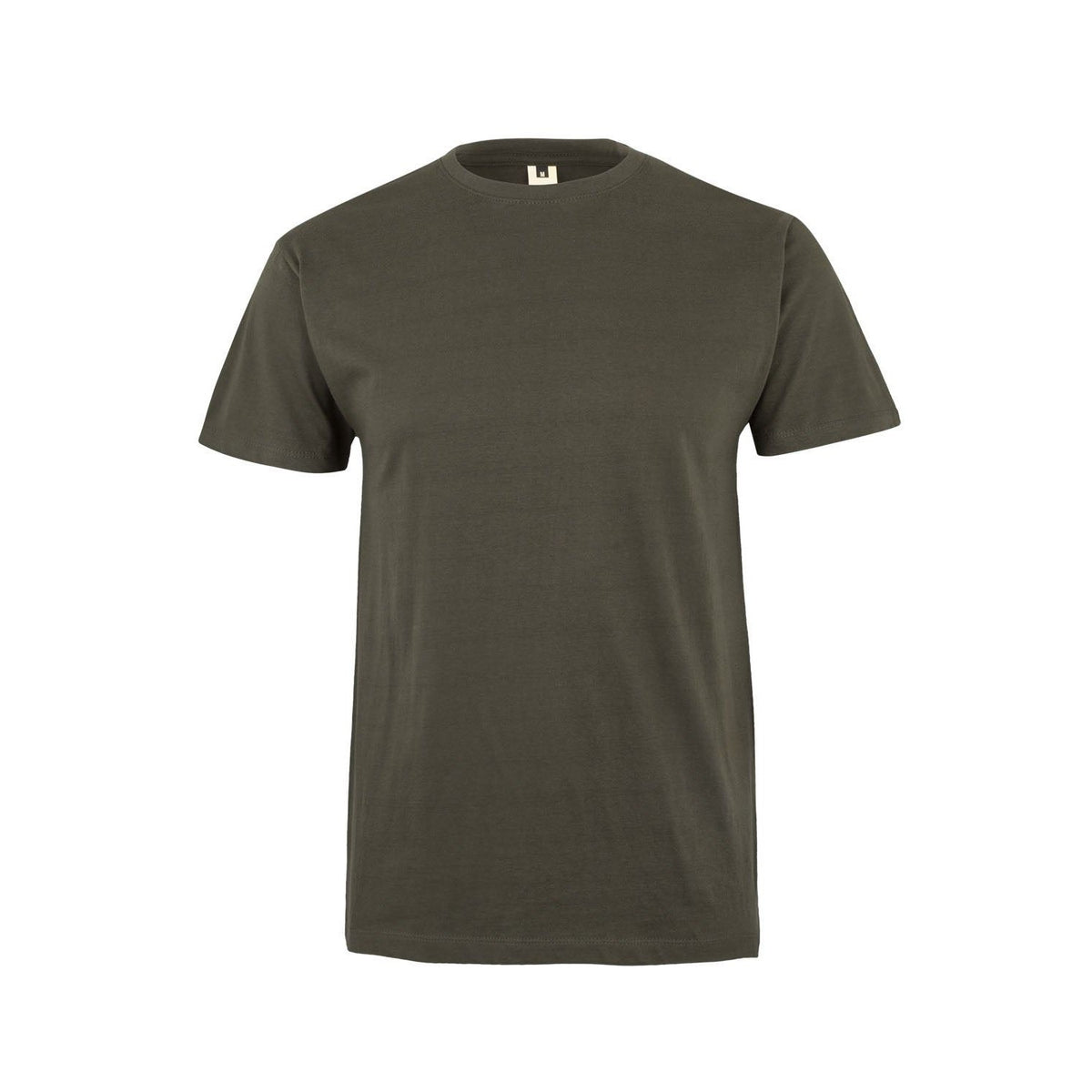 Camiseta de trabajo manga corta algodón Mukua Palm MK023 - Verde caqui