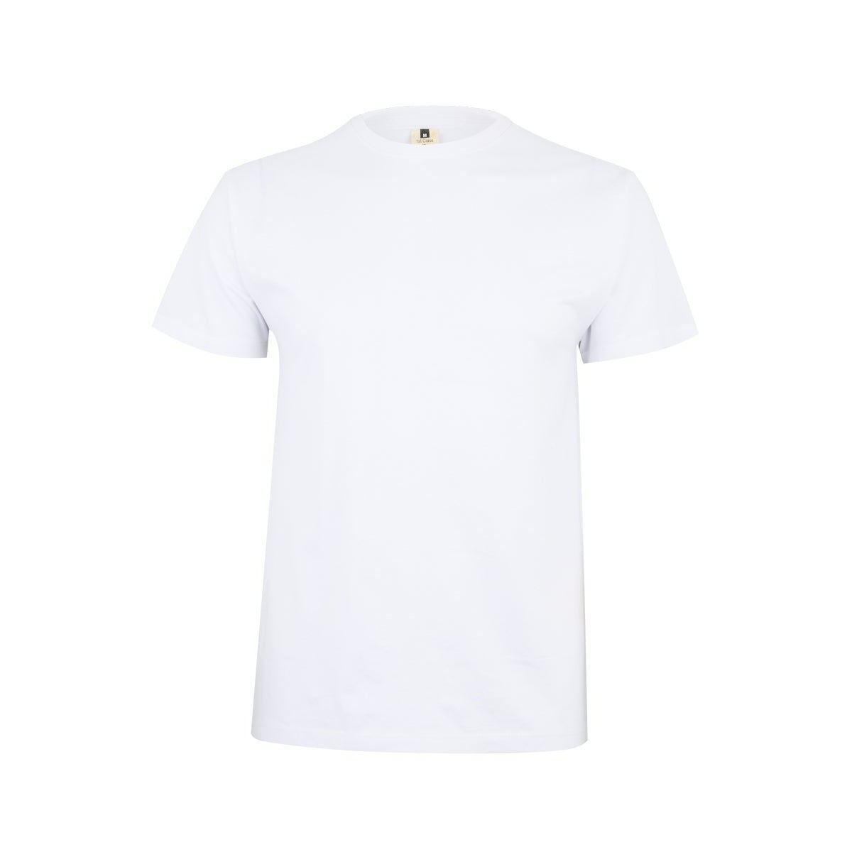 Camiseta de trabajo manga corta algodón Mukua Palm MK023 - Blanco