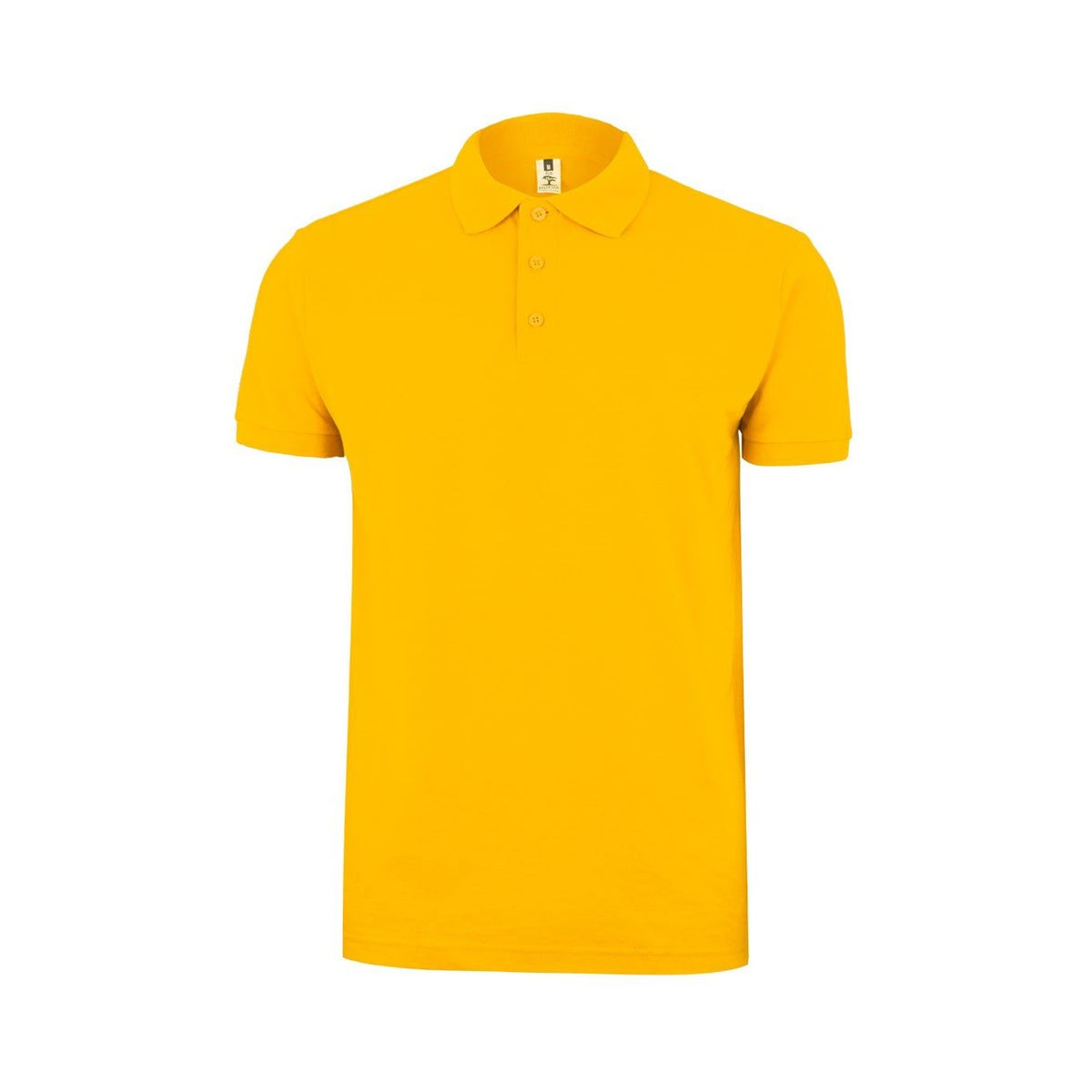 Polo de trabajo manga corta piqué unisex Mukua Gibson MK215 - Oro