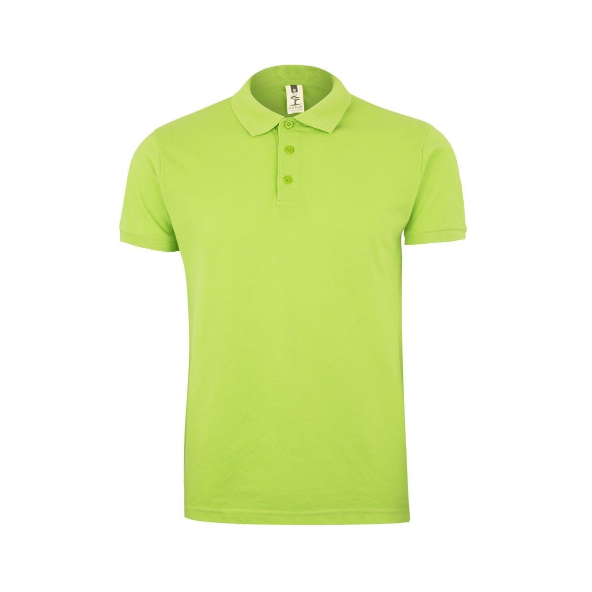 Polo de trabajo manga corta piqué unisex Mukua Gibson MK215 - Lima